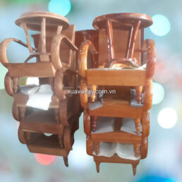 Bộ salon thùng, đa dạng mẫu mã, nhiều chất liệu gỗ tốt