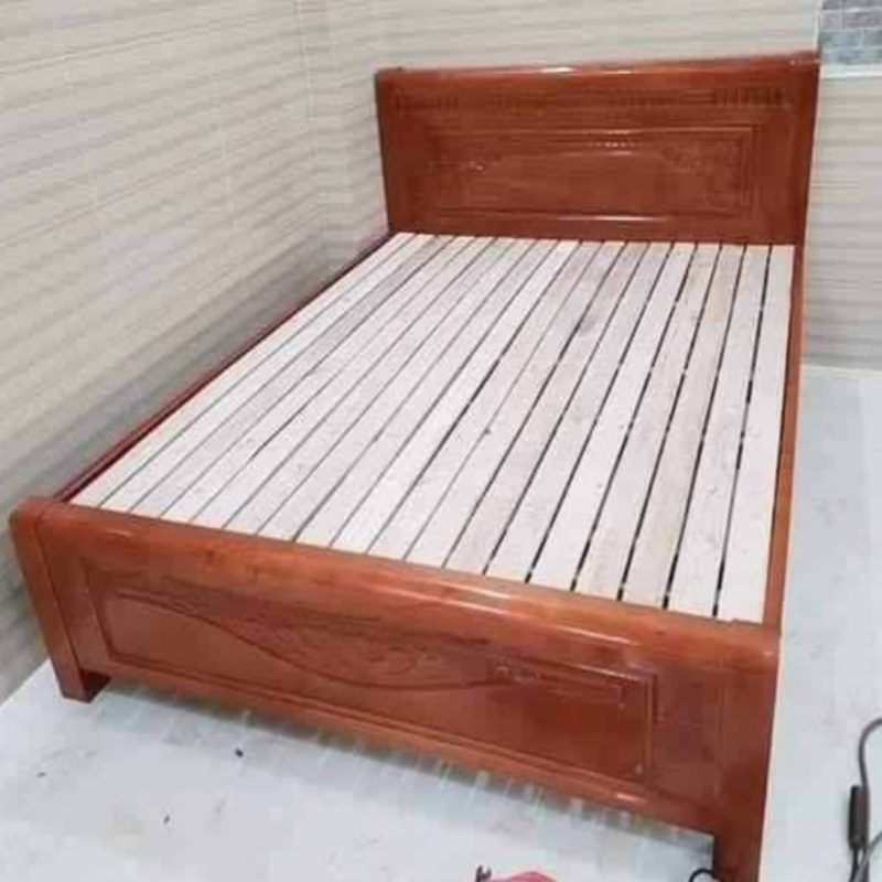 Giường ngủ gỗ xoan